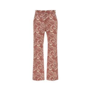 Weekend Max Mara Women Printed Stretch Cotton Onde Pant